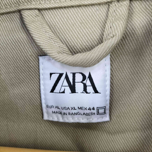 ザラ ZARA dnwr ダブルジップ ワークジャケット メンズ import:XL